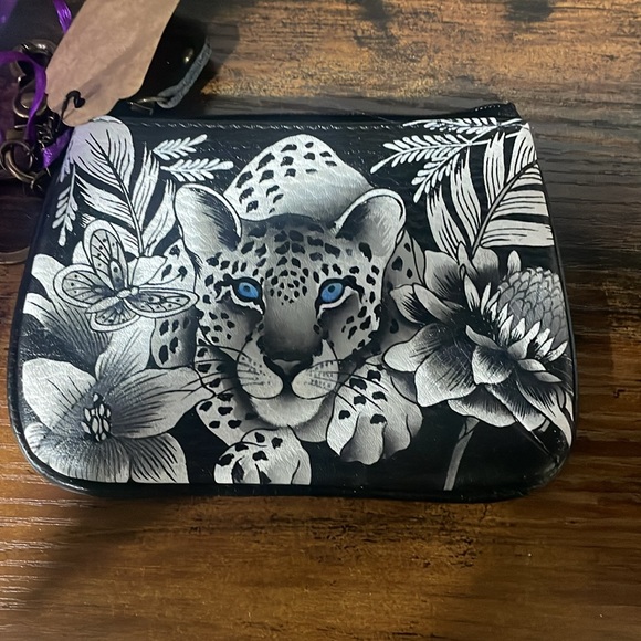 Anuschka Change Purse and Key Chain - Picture 2 of 8